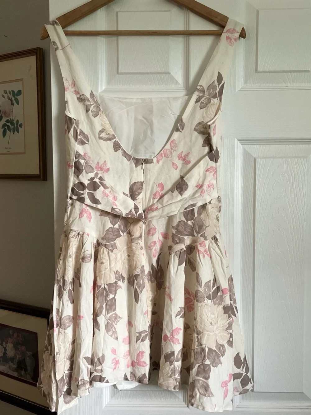 Adorable Fore coquette drop waist babydoll mini dress - Picture 4 of 8